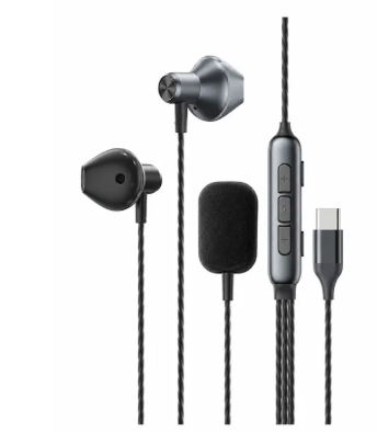 Baseus Encok K1 USB-C Wired Earphones with Microphone – White