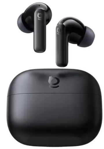 Baseus Bass BS1 True Wireless Bluetooth Earbuds – Black | 50H Battery