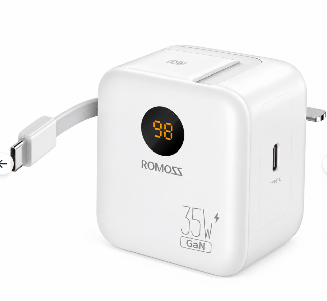 ROMOSS AC35MA 35W GaN USB-C Fast Charging Power Adapter