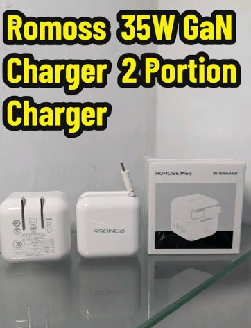ROMOSS AC35MA 35W GaN USB-C Fast Charging Power Adapter