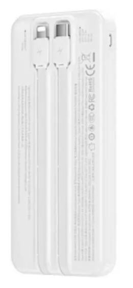 WIWU Essen Wi-P081 10000mAh 22.5W Power Bank with Built-in Cables