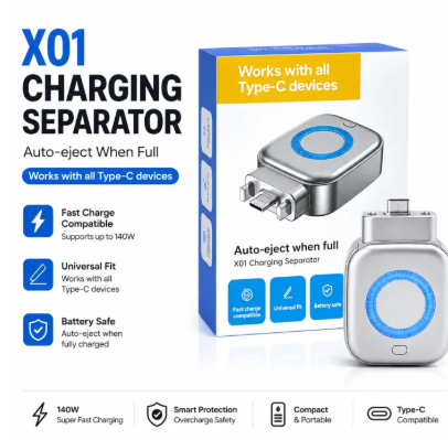 X01 Charging Separator Auto-eject when full